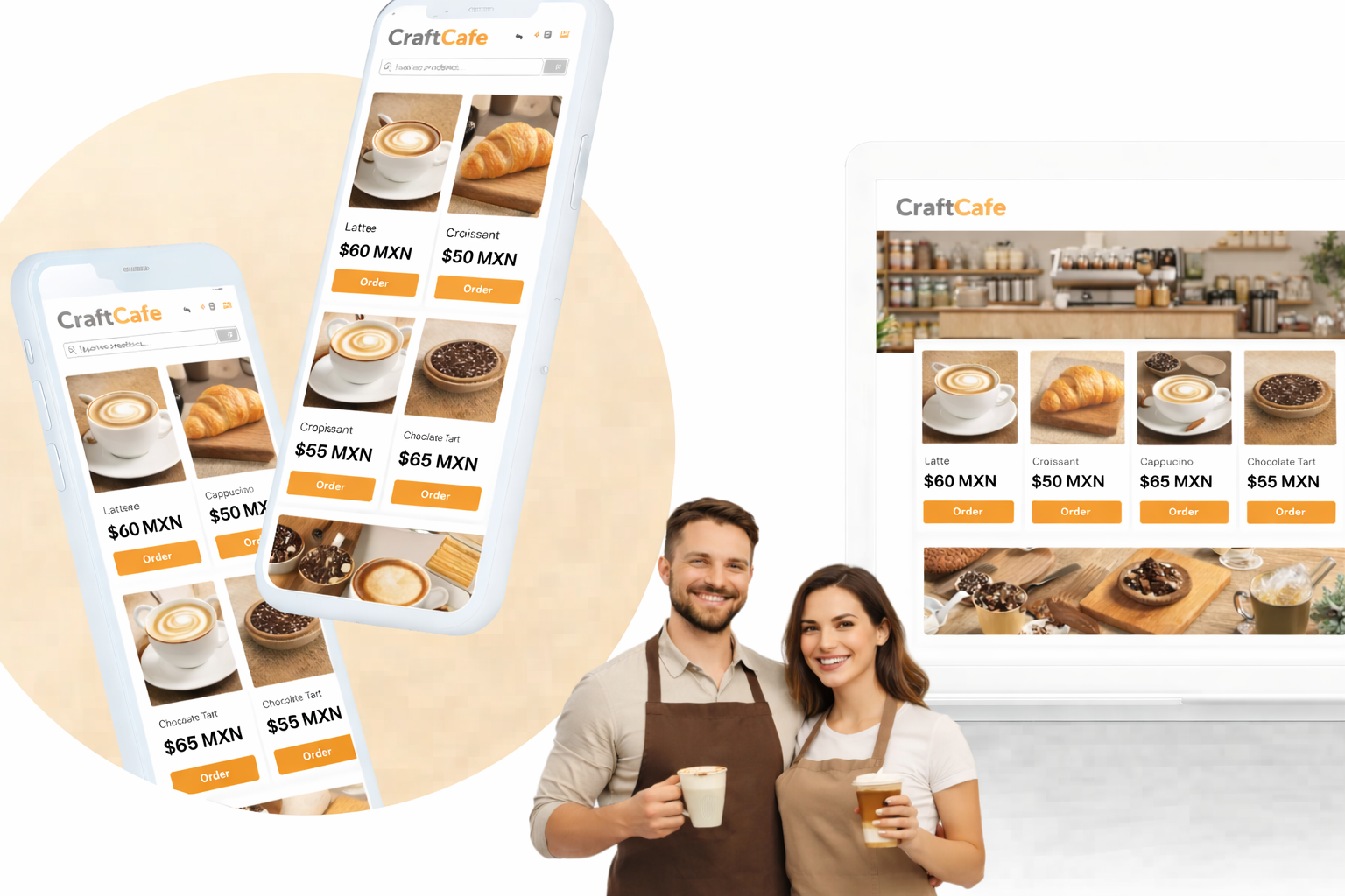 Imagen genérica de cafetería y repostería