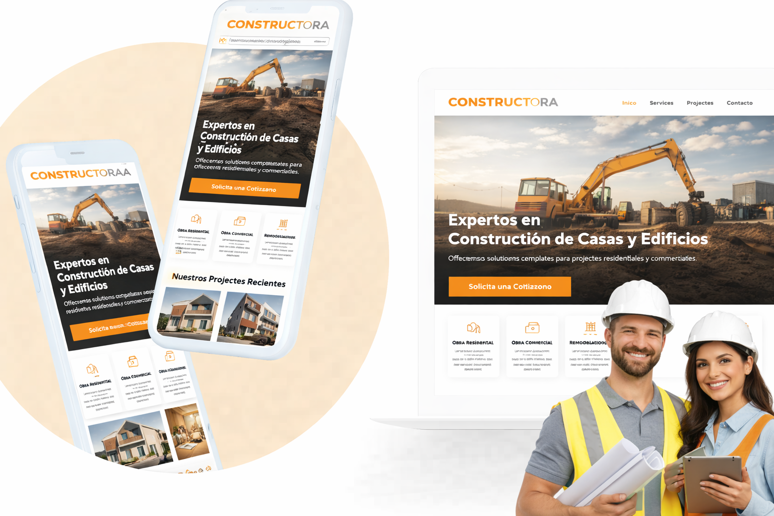 Imagen genérica de construcción y obra
